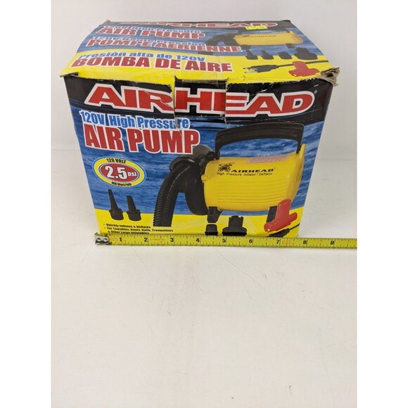 Airhead 120V High Pressure Super Pump 5 Adapters 3.0PSI NEW - Picture 10 of 10
